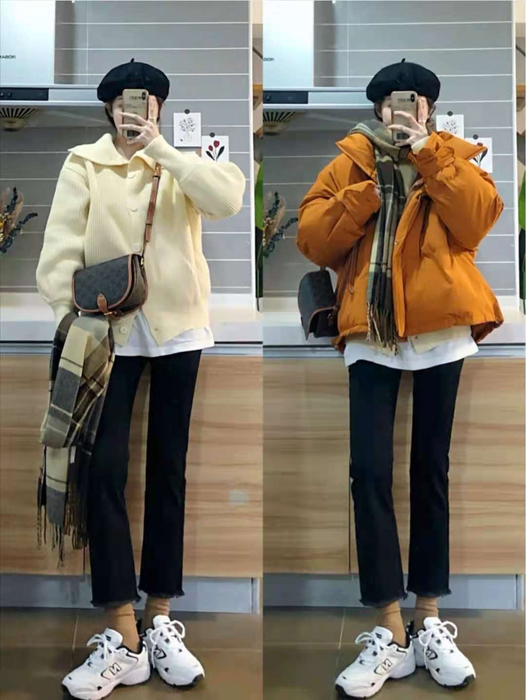 【ayx官网】
橙色羽绒服如何搭配裤子悦目(图2)